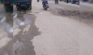 Jalan Rusak di Panton Labu