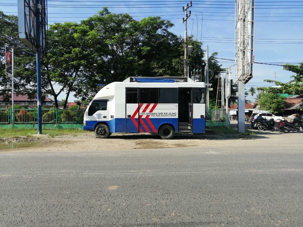 Polres Aceh Utara Tingkatkan Pelayanan SIM Keliling, Untuk Mempermudah Masyarakat Perpanjangan SIM Polres Aceh Utara Tingkatkan Pelayanan SIM Keliling, Untuk Mempermudah Masyarakat Perpanjangan SIM