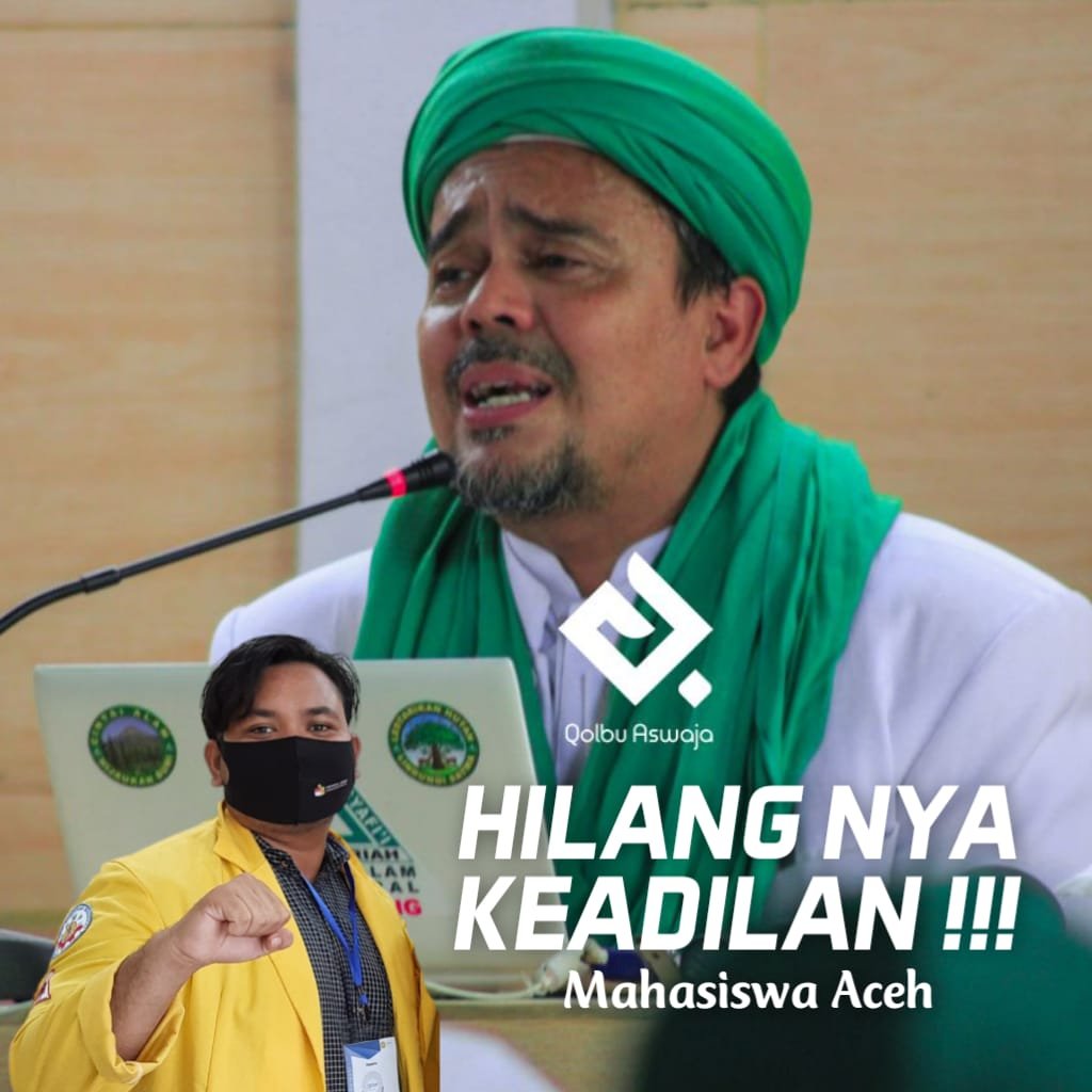 Mahasiswa Aceh Tanggapi Vonis 4 Tahun Penjara IB – HRS Kasus Swab RS Ummi Mahasiswa Aceh Tanggapi Vonis 4 Tahun Penjara IB – HRS Kasus Swab RS Ummi