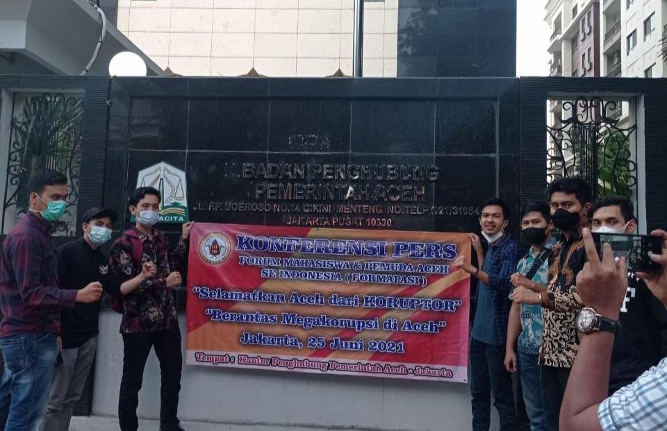 Diduga Terjadi Mega Korupsi di Aceh, FORMAPASI: KPK Wajib Bantai Koruptor Aceh Diduga Terjadi Mega Korupsi di Aceh, FORMAPASI: KPK Wajib Bantai Koruptor Aceh