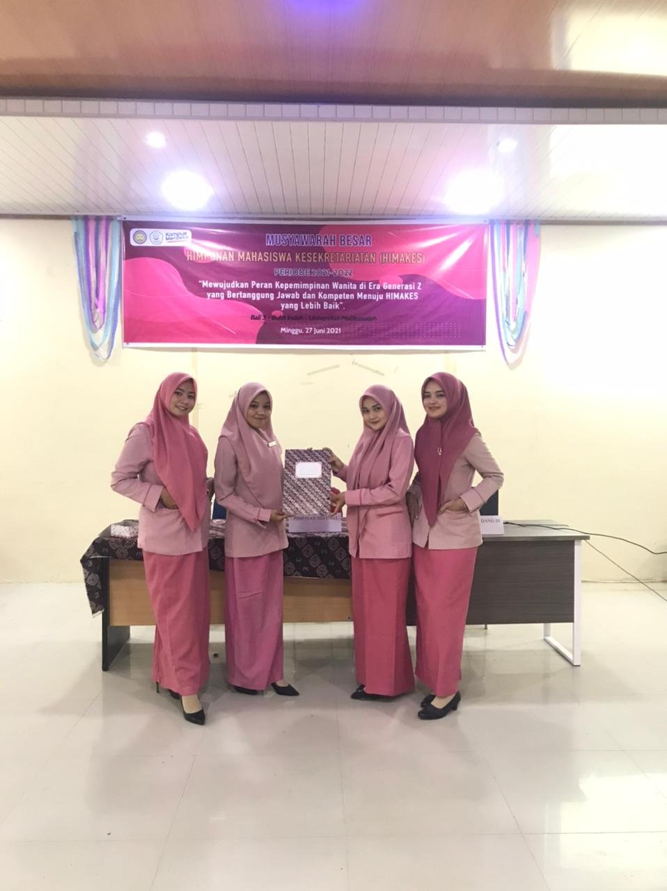 HIMAKES Unimal Gelar Mubes, Khairunnisa Terpilih Sebagai Ketua HIMAKES Periode 2021-2022 HIMAKES Unimal Gelar Mubes, Khairunnisa Terpilih Sebagai Ketua HIMAKES Periode 2021-2022