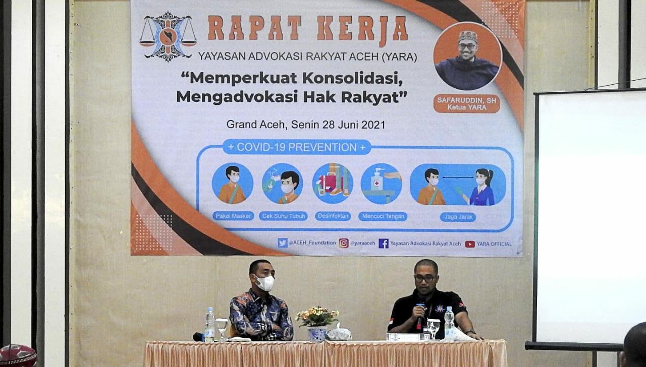 YARA Bentuk lima Satgas Advokasi Akselarasi Implementasi MoU Helsinki YARA Bentuk lima Satgas Advokasi Akselarasi Implementasi MoU Helsinki