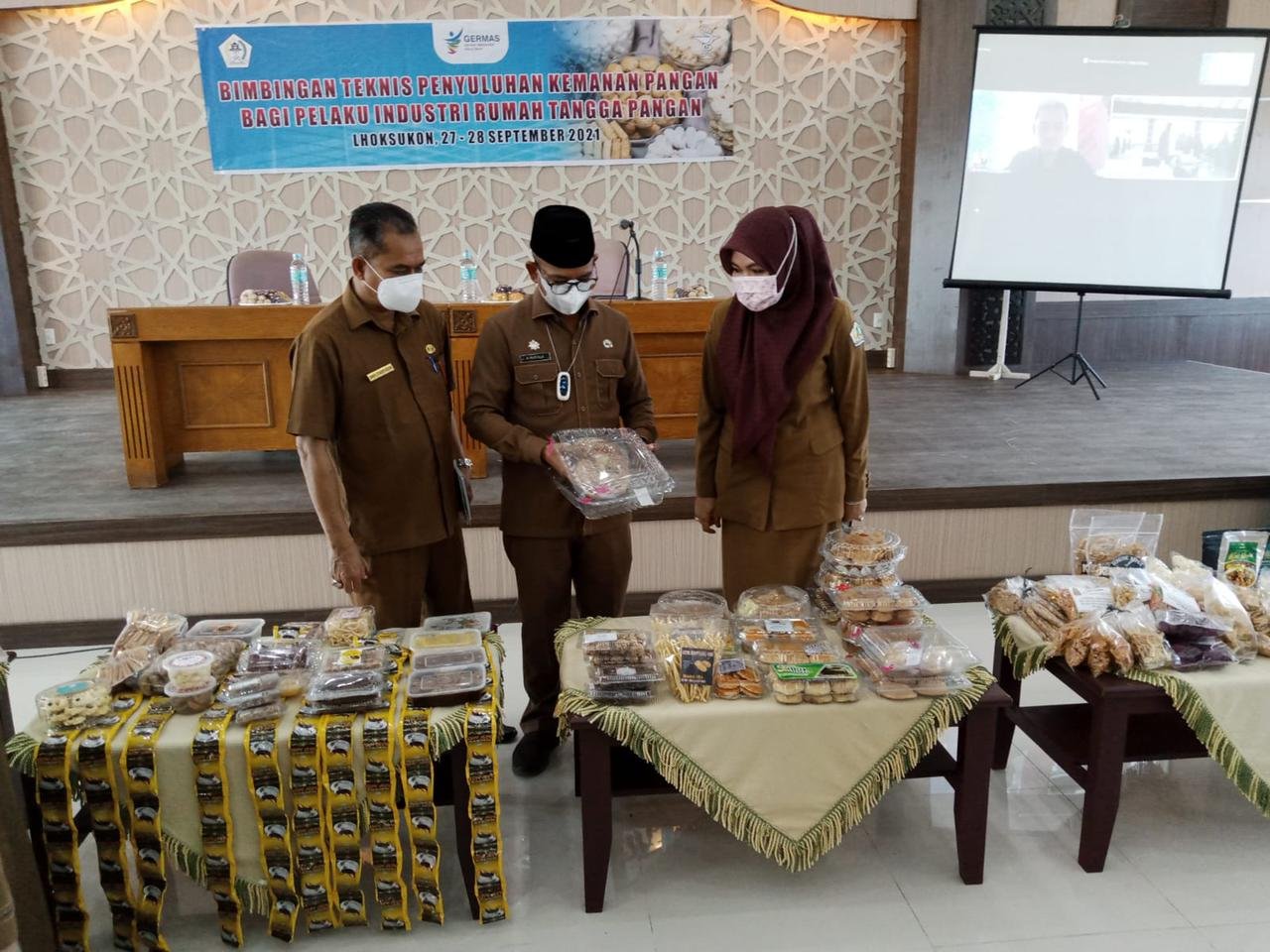 125 Pengusaha PIRT Aceh Utara Ikut Bimtek Keamanan Pangan 125 Pengusaha PIRT Aceh Utara Ikut Bimtek Keamanan Pangan