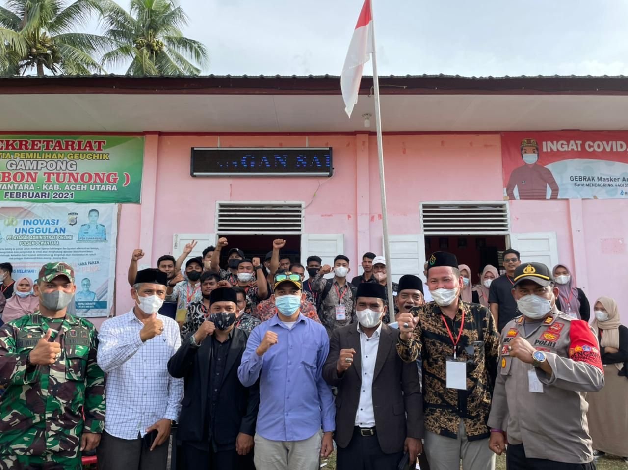 Pengabdian Dosen Hukum Unimal Berakhir Sukses, Bahu – Membahu Laksanakan Pemilihan Keuchik Tambon Tunong 2021-2026 Pengabdian Dosen Hukum Unimal Berakhir Sukses, Bahu – Membahu Laksanakan Pemilihan Keuchik Tambon Tunong 2021-2026