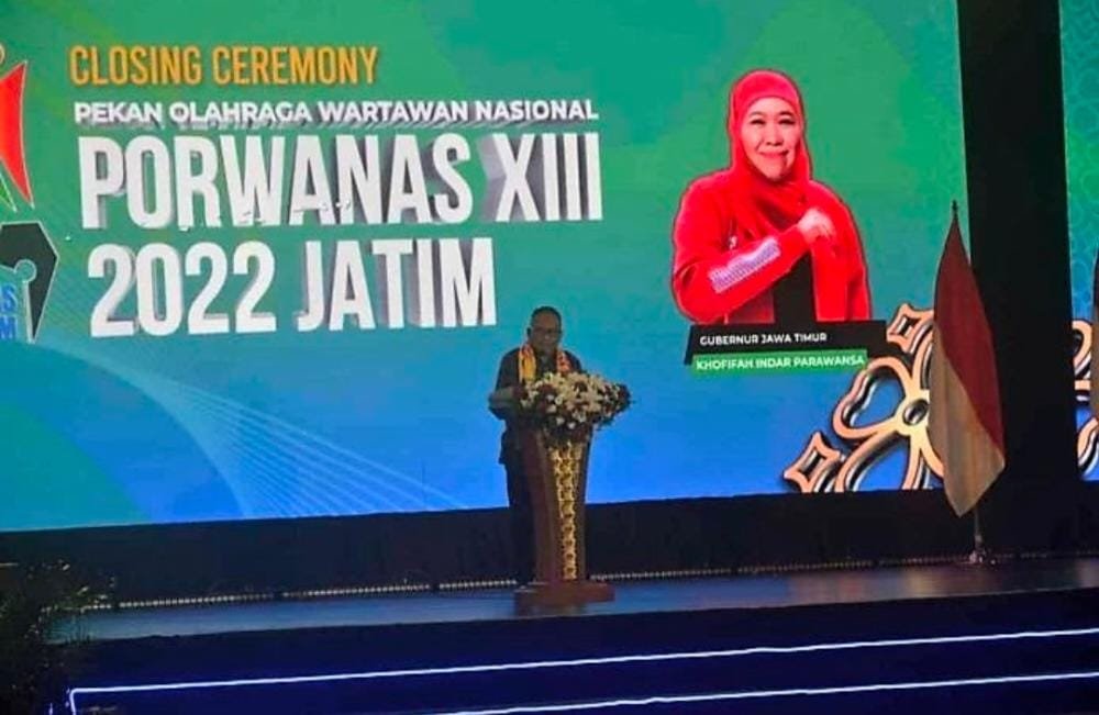 Porwanas XIII Berakhir, Ketum PWI Pusat Apresiasi Perjuangan Kontingen Aceh Porwanas XIII Berakhir, Ketum PWI Pusat Apresiasi Perjuangan Kontingen Aceh