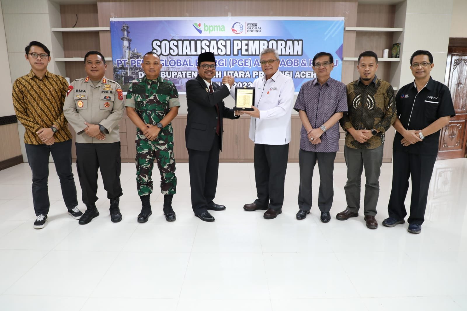 Pj Bupati Azwardi Apresiasi Rencana Drilling PT PGE di 3 Titik di Aceh Utara Pj Bupati Azwardi Apresiasi Rencana Drilling PT PGE di 3 Titik di Aceh Utara