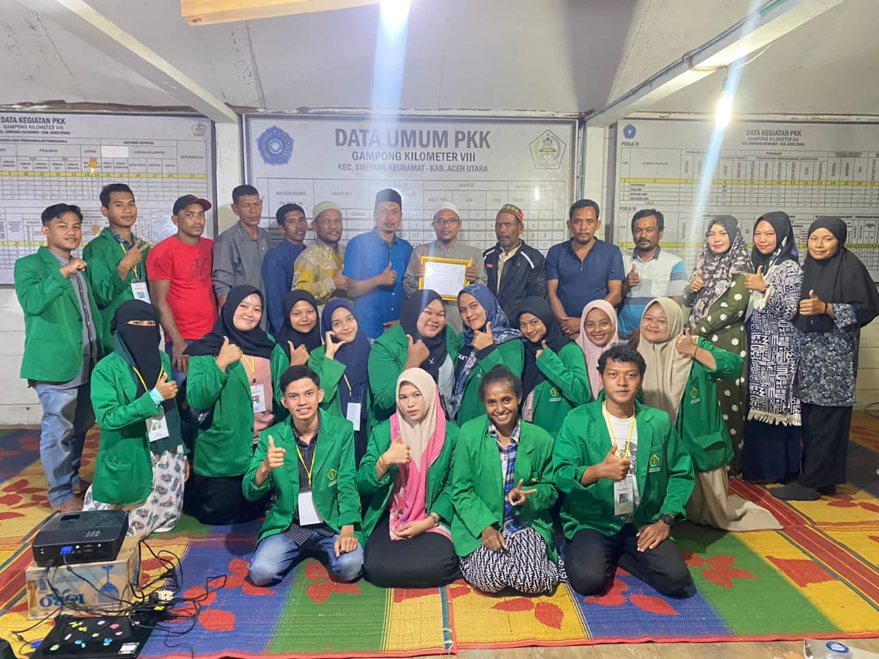 Mahasiswa KKN Kelompok 48 Sosialisasikan Tata Administrasi Gampong, Di Simpang Kramat Mahasiswa KKN Kelompok 48 Sosialisasikan Tata Administrasi Gampong, Di Simpang Kramat