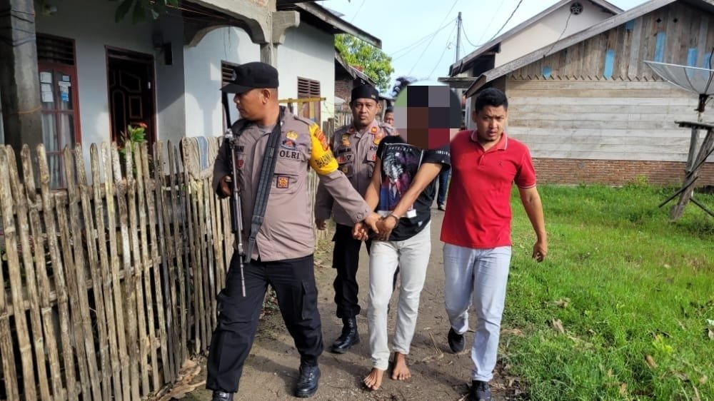 Kapolsek Banda Sakti Turun Tangan Tangkap Tersangka Curat Kapolsek Banda Sakti Turun Tangan Tangkap Tersangka Curat