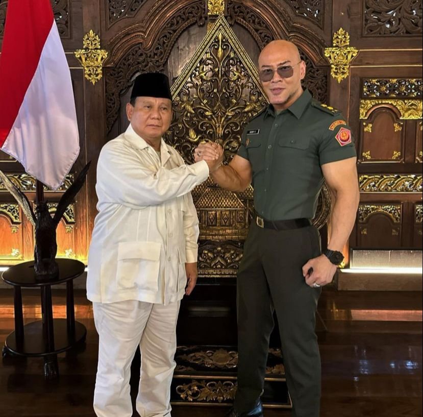 Deddy Corbuzier Terima Pangkat Letkol Tituler TNI AD Deddy Corbuzier Terima Pangkat Letkol Tituler TNI AD