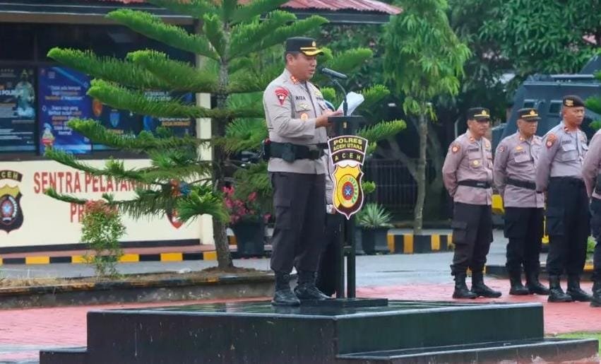 Polres Aceh Utara Gelar Ops Lilin Seulawah 2022 Polres Aceh Utara Gelar Ops Lilin Seulawah 2022