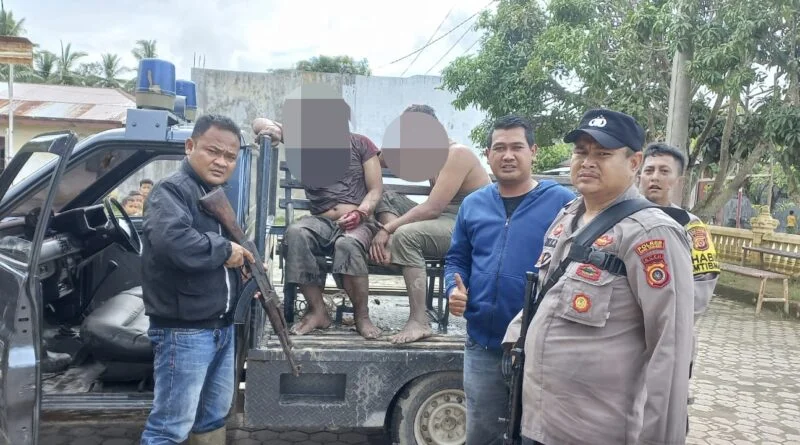 Meresahkan Masyarakat, Diduga Pelaku Pencuri Lembu Diamankan Polres Aceh Tamiang Meresahkan Masyarakat, Diduga Pelaku Pencuri Lembu Diamankan Polres Aceh Tamiang