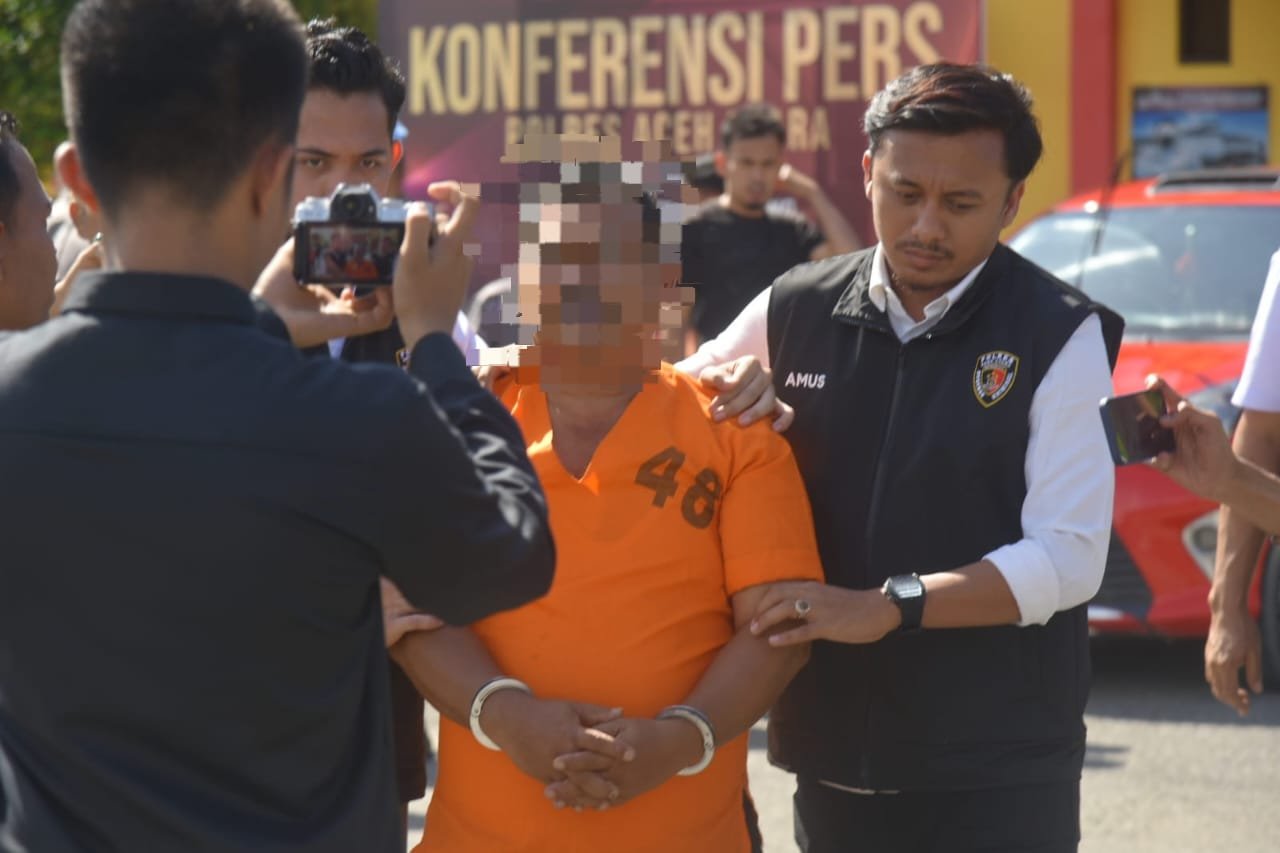 Satreskrim Polres Aceh Utara Bekuk Satu Orang Pelaku Percobaan Pembunuhan Anggota Polri Satreskrim Polres Aceh Utara Bekuk Satu Orang Pelaku Percobaan Pembunuhan Anggota Polri