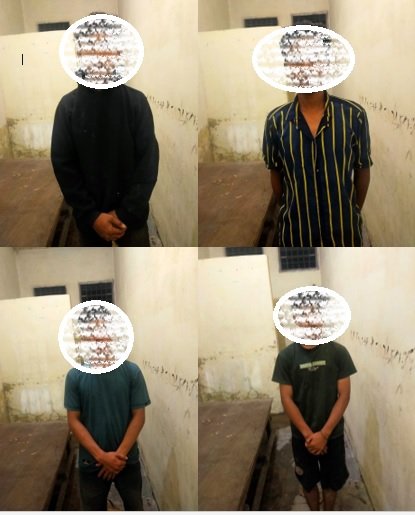 4 Pria Pencuri Sawit di PT ASDAL Diamankan Polisi 4 Pria Pencuri Sawit di PT ASDAL Diamankan Polisi