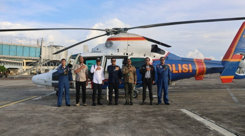Dirreskrimsus Polda Aceh Pantau Lokasi Tambang Ilegal Lewat Udara Dirreskrimsus Polda Aceh Pantau Lokasi Tambang Ilegal Lewat Udara