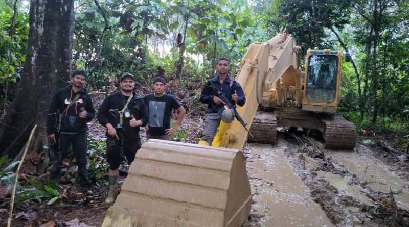 Polisi Amankan Tujuh Penambang Ilegal di Nagan Raya Polisi Amankan Tujuh Penambang Ilegal di Nagan Raya
