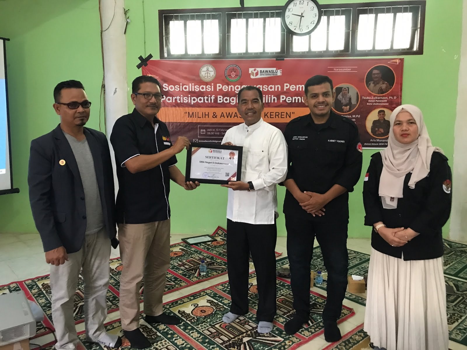 Menuju Pemilu 2024, BEM FH Unimal Gelar Sosialisasi Pengawasan Pemilu Menuju Pemilu 2024, BEM FH Unimal Gelar Sosialisasi Pengawasan Pemilu