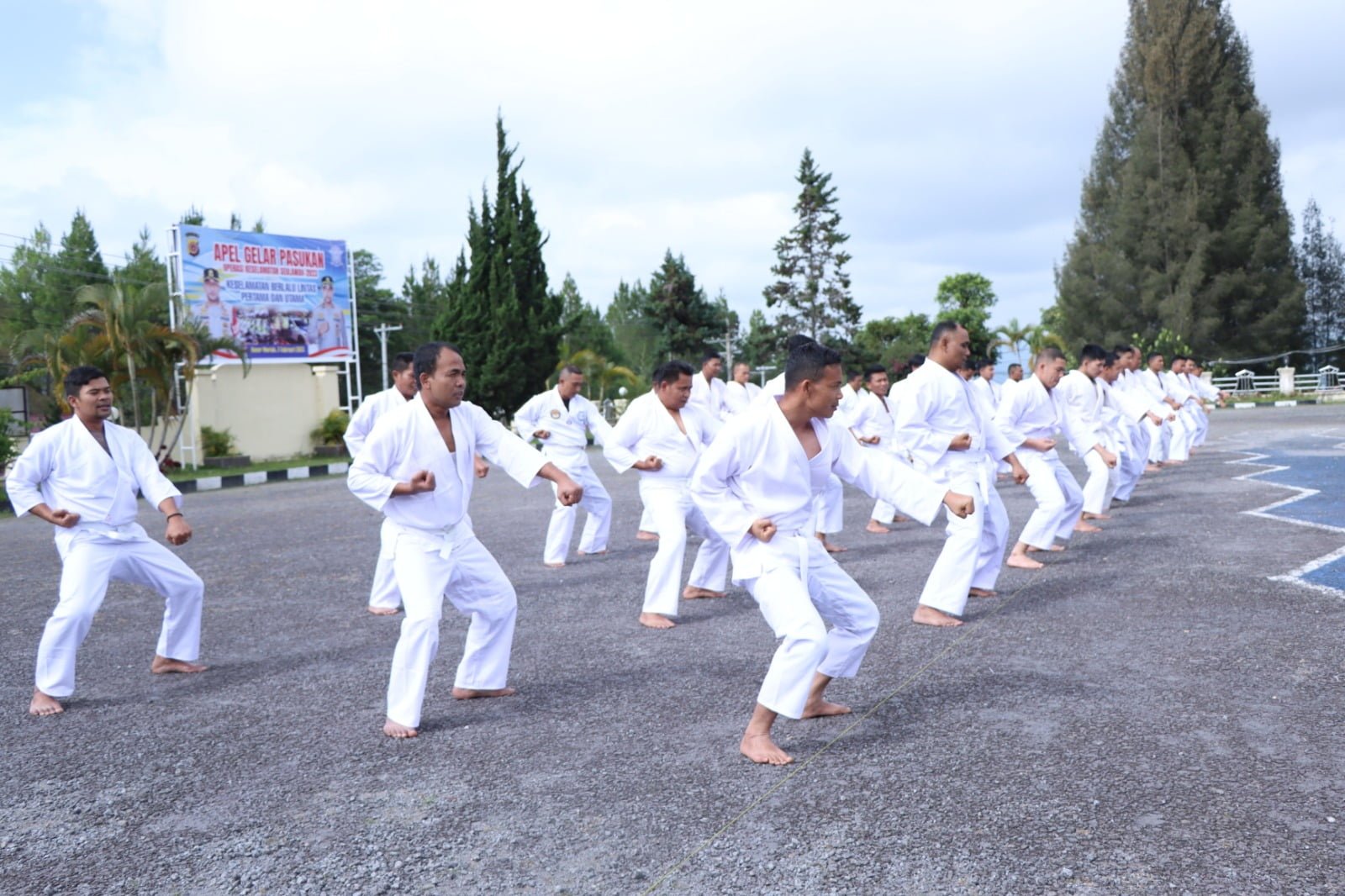 Personel Polres Bener Meriah Laksanakan Ujian Bela Diri Polri Personel Polres Bener Meriah Laksanakan Ujian Bela Diri Polri