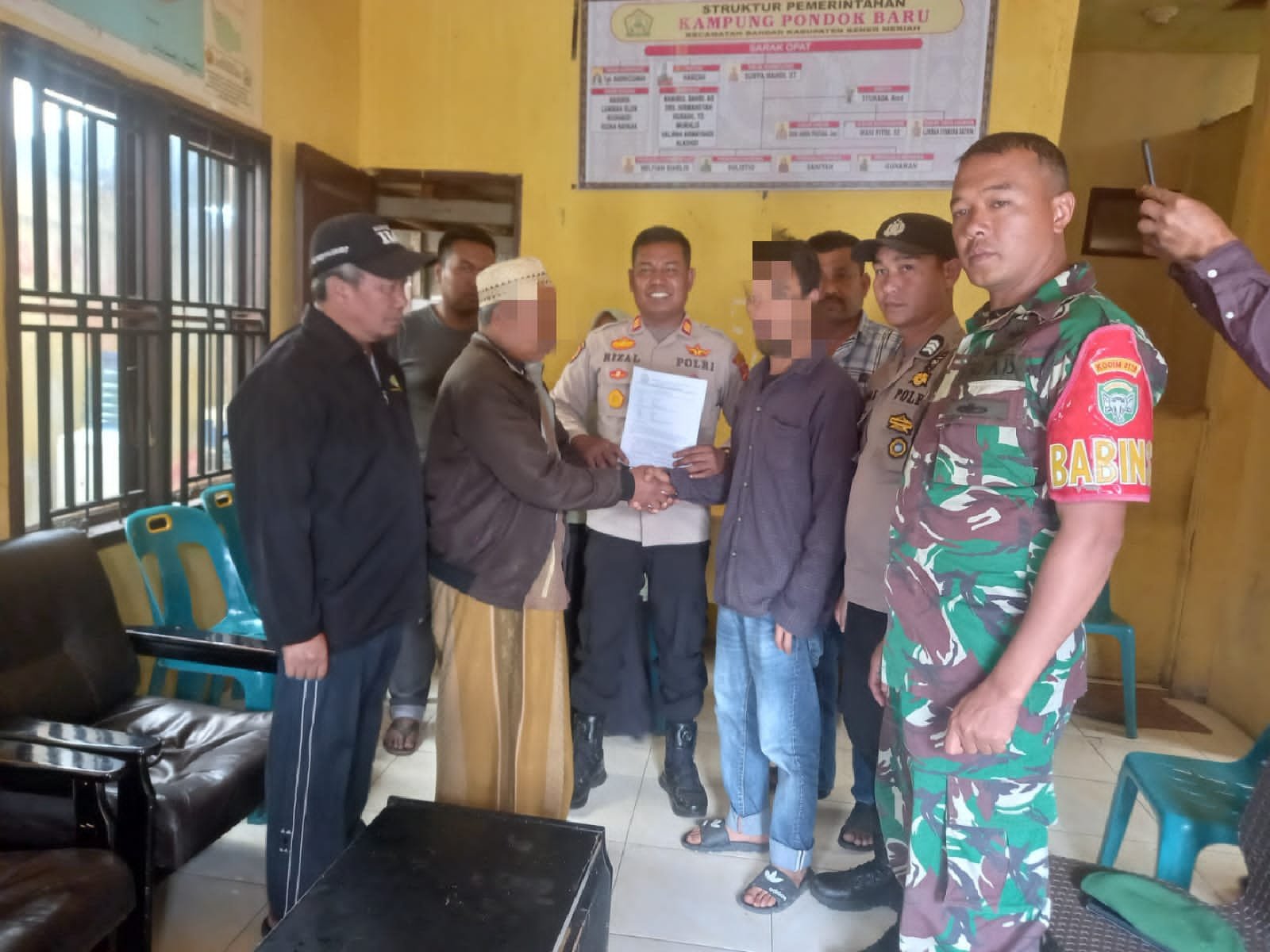 Pakat Wani Kampung, Mediasi Perdamaian Antar Warga Pakat Wani Kampung, Mediasi Perdamaian Antar Warga