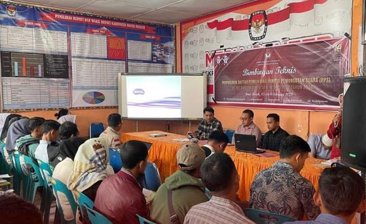 KIP Kabupaten Bener Meriah Laksanakan Supervisi Bimtek PPS Oleh PPK KIP Kabupaten Bener Meriah Laksanakan Supervisi Bimtek PPS Oleh PPK