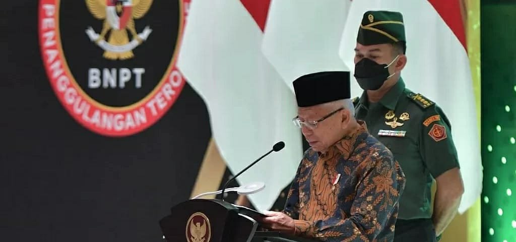 Wapres Ma’ruf Amin Minta BNPT Waspadai Pihak Tertentu Dalam Persiapan Pemilu Wapres Ma’ruf Amin Minta BNPT Waspadai Pihak Tertentu Dalam Persiapan Pemilu