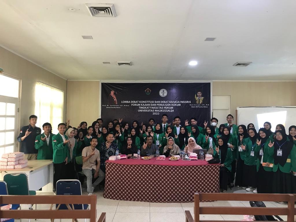 FKPH-FH Unimal Gelar Lomba Debat Konstitusi dan Bahasa Inggris Tingkat Fakultas Hukum FKPH-FH Unimal Gelar Lomba Debat Konstitusi dan Bahasa Inggris Tingkat Fakultas Hukum