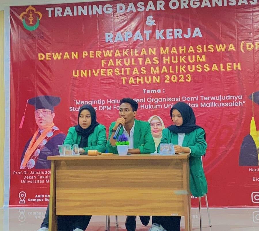 DPM FH Unimal Gelar TDO dan Raker DPM FH Unimal Gelar TDO dan Raker