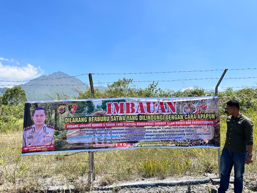 Polres Bener Meriah Imbau Masyarakat Untuk Tidak Berburu Satwa Yang Dilindungi Polres Bener Meriah Imbau Masyarakat Untuk Tidak Berburu Satwa Yang Dilindungi