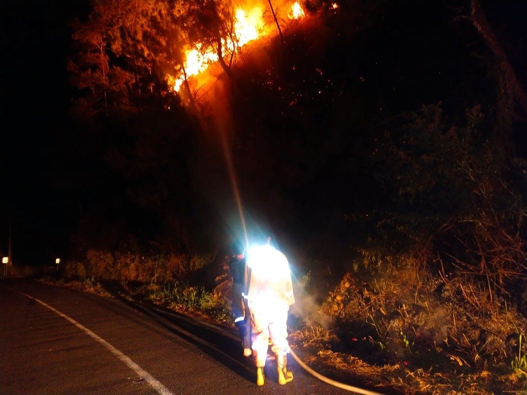 Lahan 1,5 Hektar Terbakar di Mendale Aceh Tengah Lahan 1,5 Hektar Terbakar di Mendale Aceh Tengah