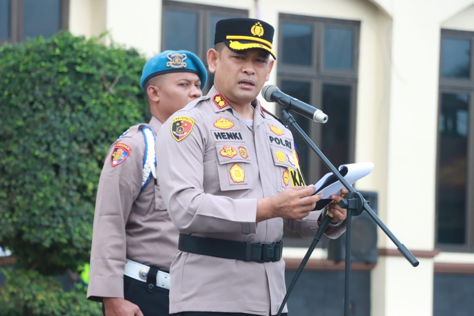 Respon Kapolres Soal Spanduk Misterius di Lhokseumawe Respon Kapolres Soal Spanduk Misterius di Lhokseumawe