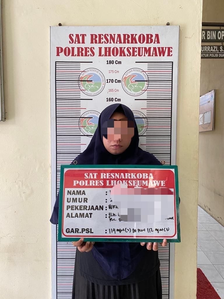 Polres Lhokseumawe Sita 20 Gram Lebih Sabu-sabu Polres Lhokseumawe Sita 20 Gram Lebih Sabu-sabu