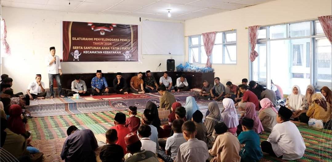 Penyelengara Pemilu Se-kecamatan Kebayakan Adakan Silaturahmi Dan Santunan Anak Yatim Piatu Penyelengara Pemilu Se-kecamatan Kebayakan Adakan Silaturahmi Dan Santunan Anak Yatim Piatu