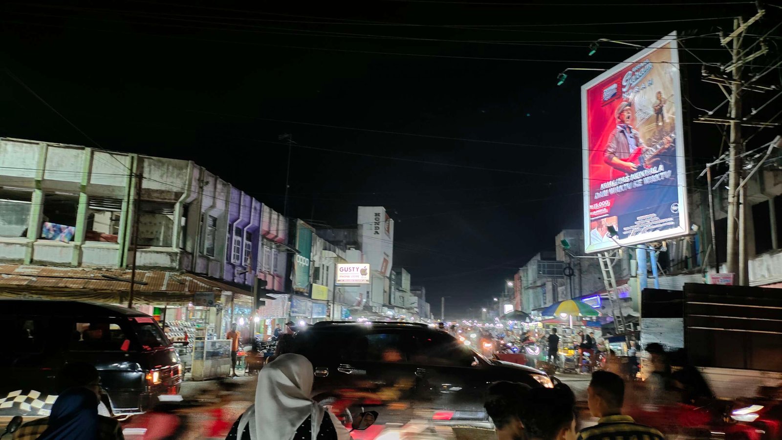 Malam Lebaran Idhul Adha 1444 H Kota Panton Labu Macet Total Malam Lebaran Idhul Adha 1444 H Kota Panton Labu Macet Total