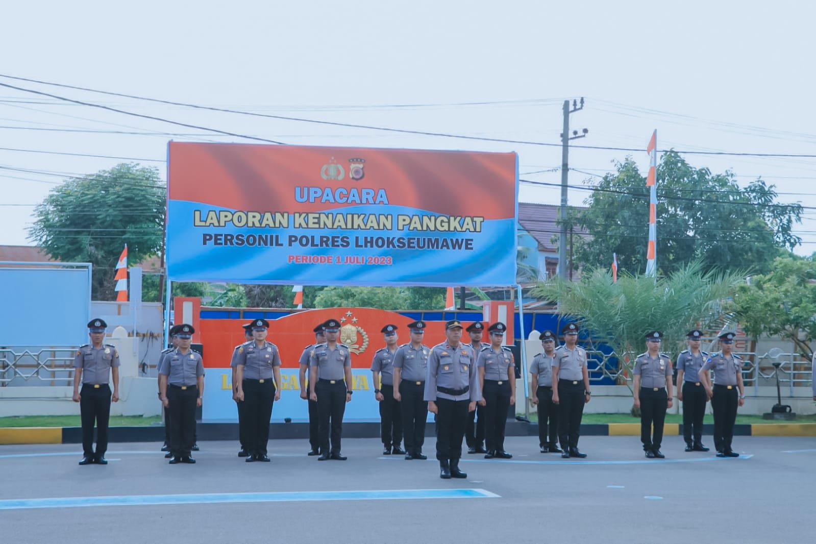 20 Personel Naik Pangkat, Ini Pesan Kapolres Lhokseumawe 20 Personel Naik Pangkat, Ini Pesan Kapolres Lhokseumawe