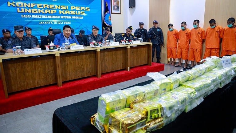 BNN RI Ungkap Dua Kasus Narkotika Dan Amankan 110 Kg Sabu Hingga Aceh BNN RI Ungkap Dua Kasus Narkotika Dan Amankan 110 Kg Sabu Hingga Aceh