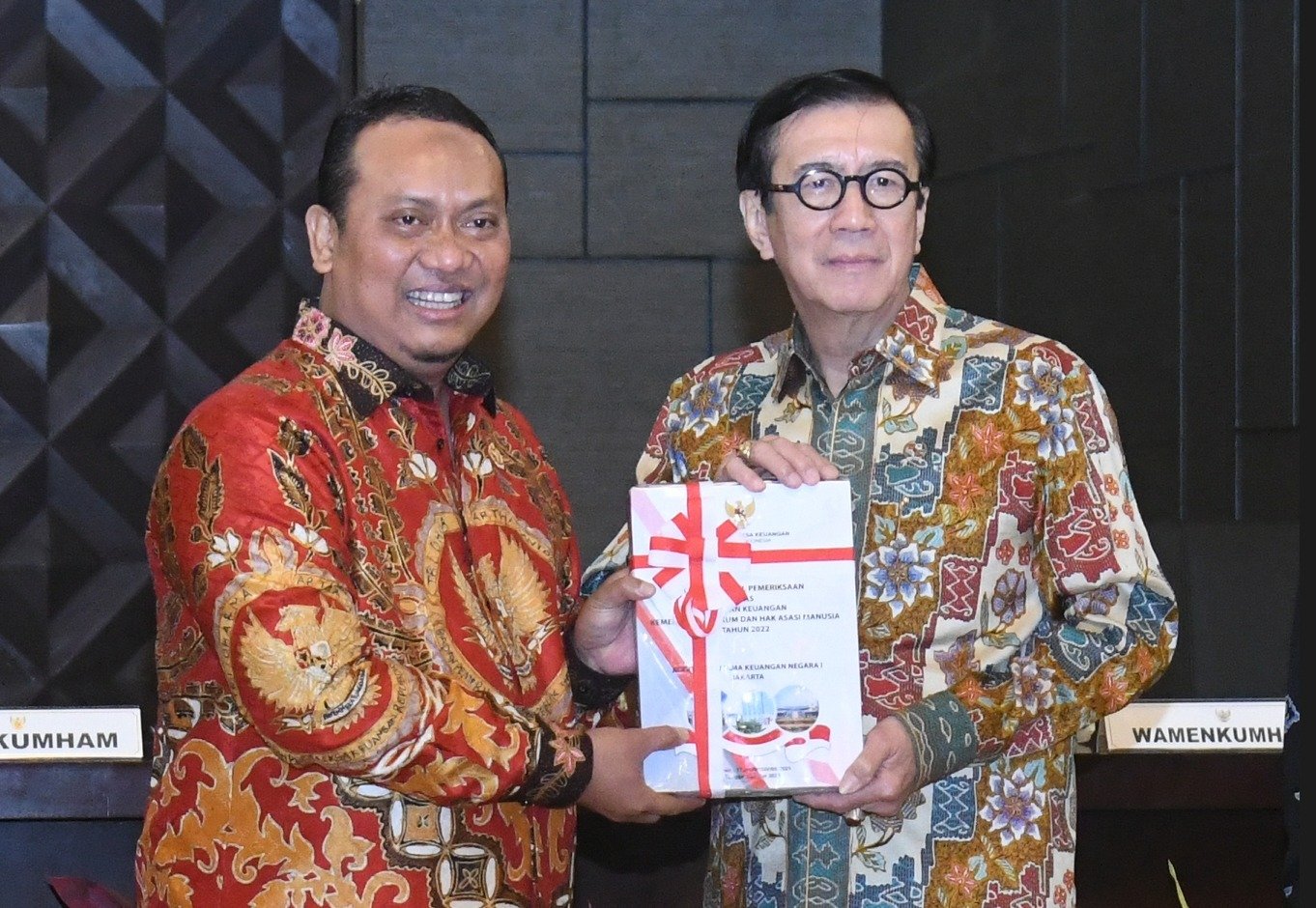 Kementerian Hukum dan HAM RI Terima Opini WTP 14 Kali Berturut-turut Kementerian Hukum dan HAM RI Terima Opini WTP 14 Kali Berturut-turut