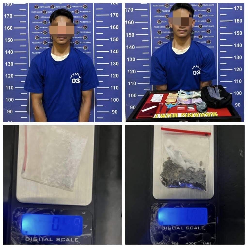 Polres Sabang Amankan Pelaku Narkotika di Sukakarya, Dua Lapak Sabu Dibongkar Polres Sabang Amankan Pelaku Narkotika di Sukakarya, Dua Lapak Sabu Dibongkar
