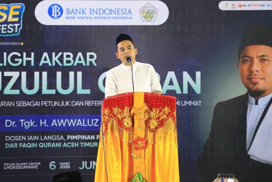 Wali Kota Lhokseumawe: Momentum Nuzulul Qur’an Perkuat Iman dan Kepedulian Sosial Wali Kota Lhokseumawe: Momentum Nuzulul Qur’an Perkuat Iman dan Kepedulian Sosial