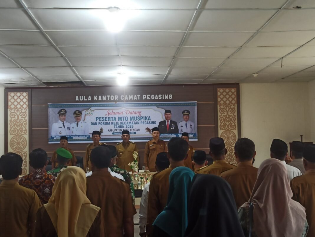 Muspika se-Kecamatan Pegasing Selenggarakan Perlombaan MTQ Muspika se-Kecamatan Pegasing Selenggarakan Perlombaan MTQ