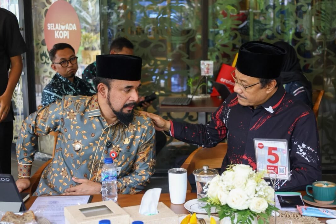 Bupati Al-Farlaky Temui Menteri Sosial, Perjuangkan Jadup  Korban Banjir Aceh Timur Bupati Al-Farlaky Temui Menteri Sosial, Perjuangkan Jadup  Korban Banjir Aceh Timur